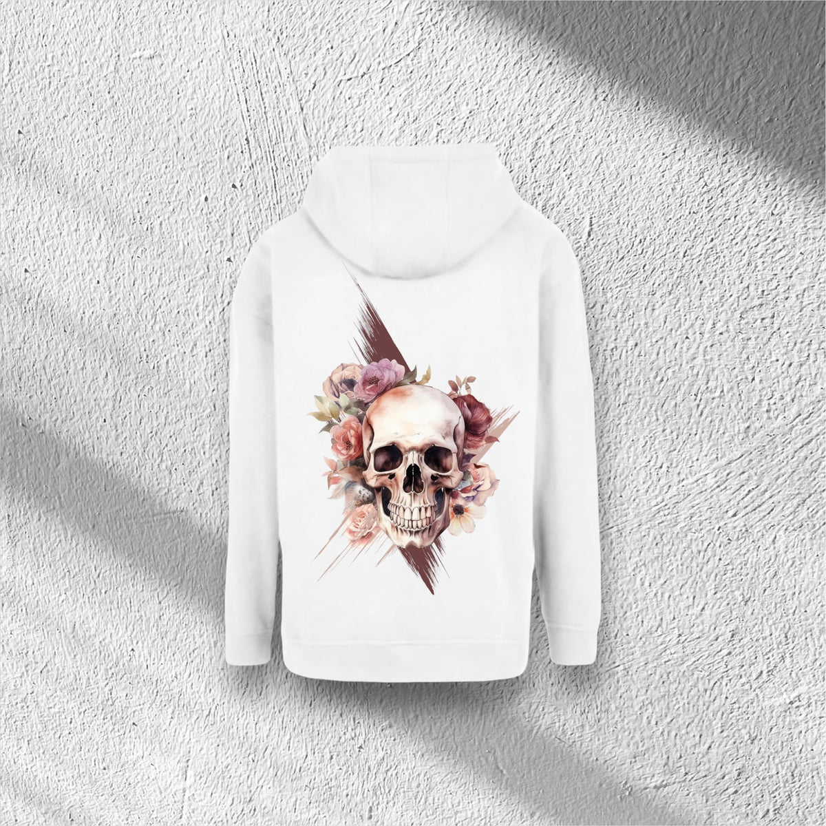 Flower Skull | Basic Oversize Hoody