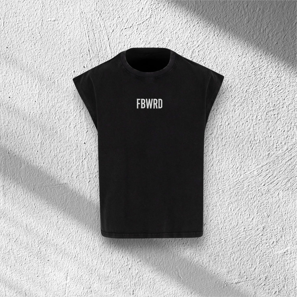 Vintage Cropped Sleeveless Tee