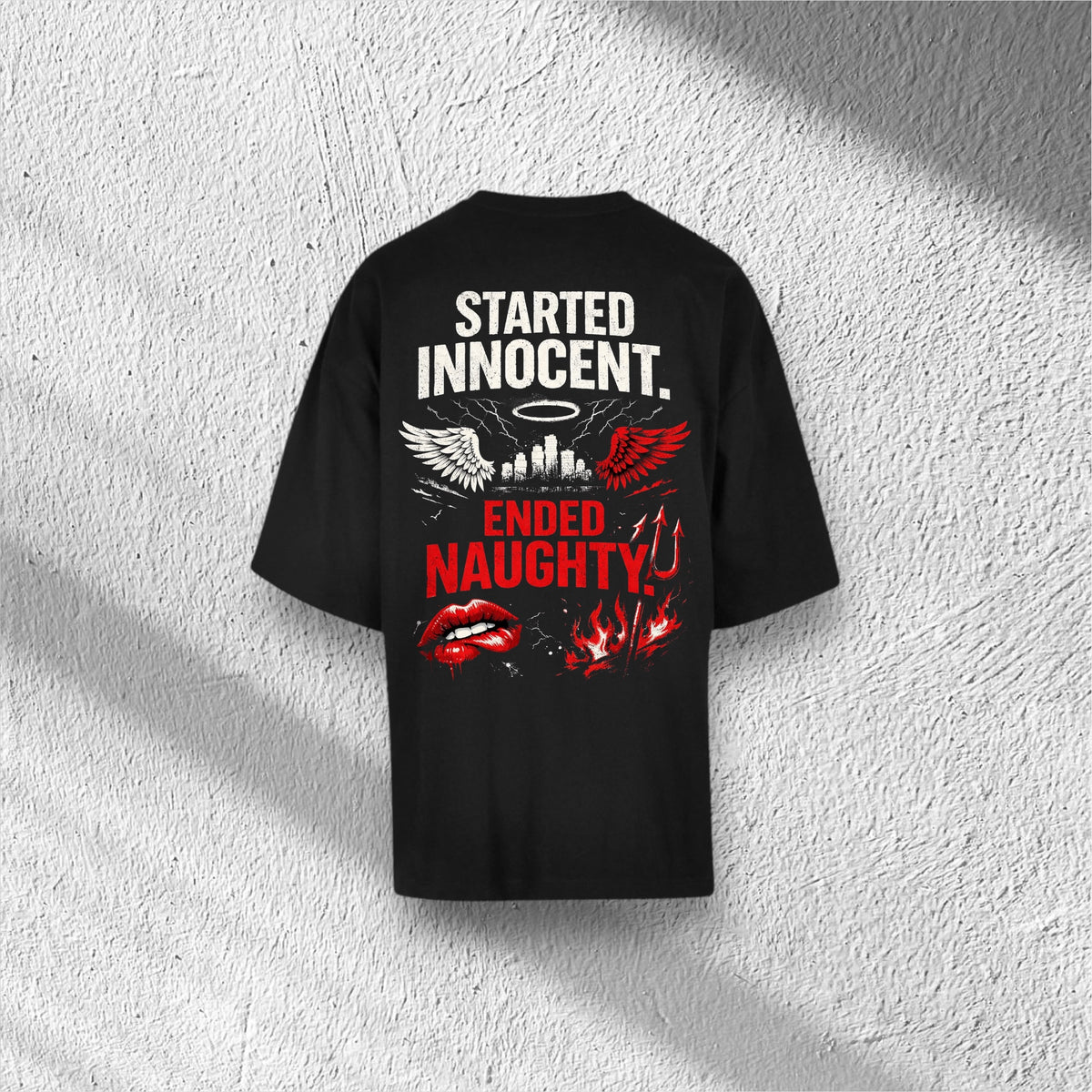 Naughty | Huge Tee