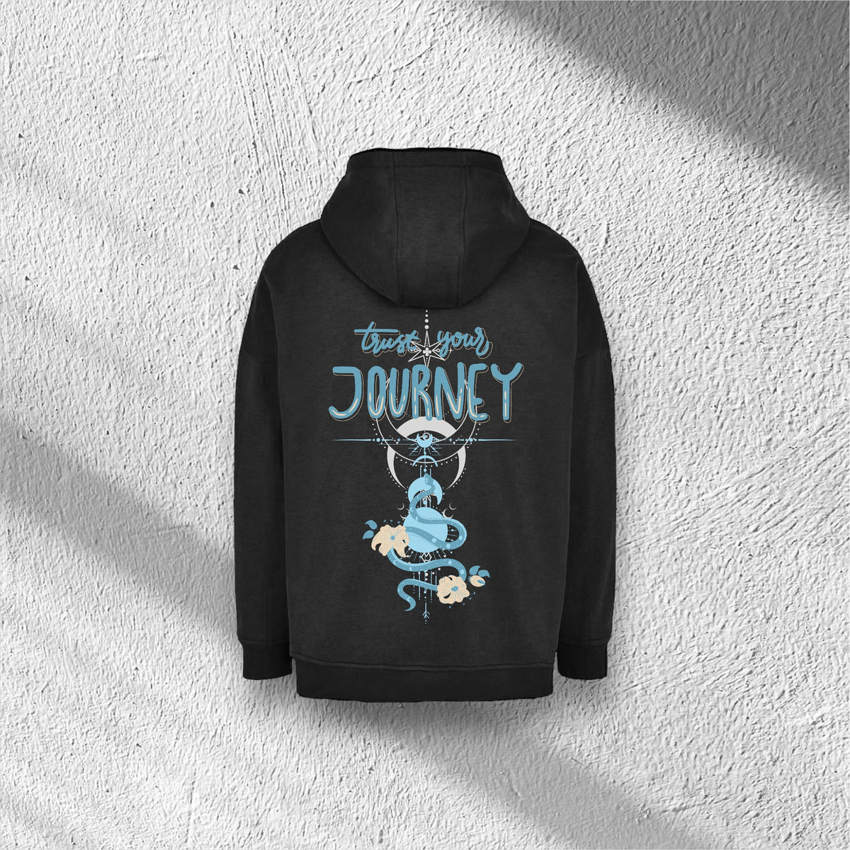 Journey | Oversized Cut On Sleeve Hoody