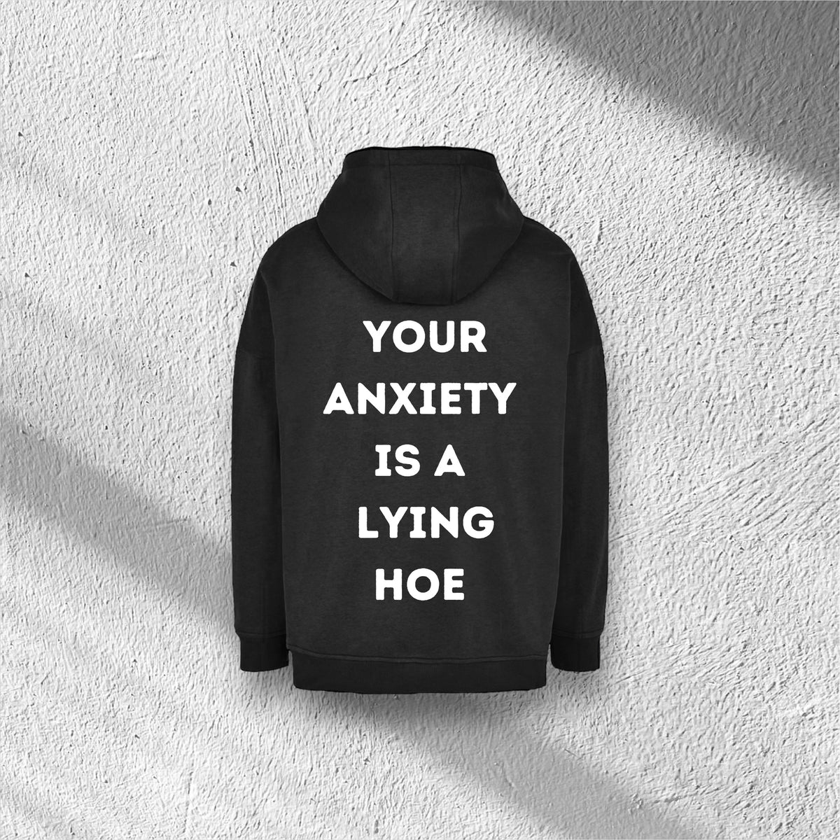 Lying Hoe | Oversized Cut On Sleeve Hoody