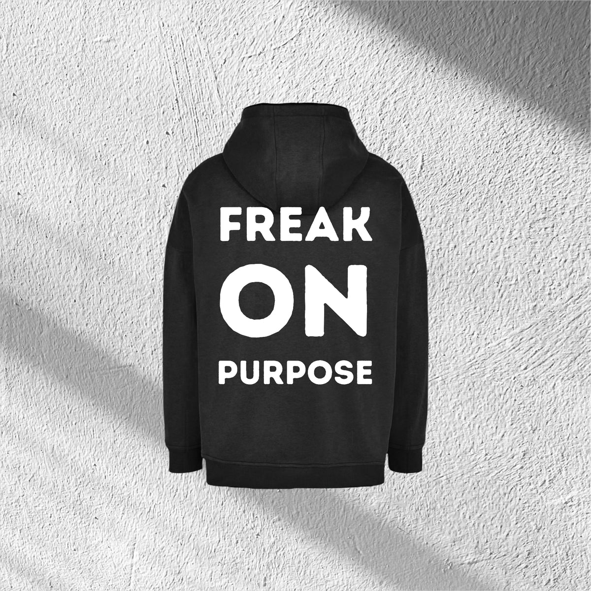 Freak | Oversized Cut On Sleeve Hoody